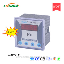 DM72-F 72 * 72mm konkurrenzfähiger Preis LED-Anzeige einphasiger digitaler Frequenzmesser, messen Wechselstromfrequenz